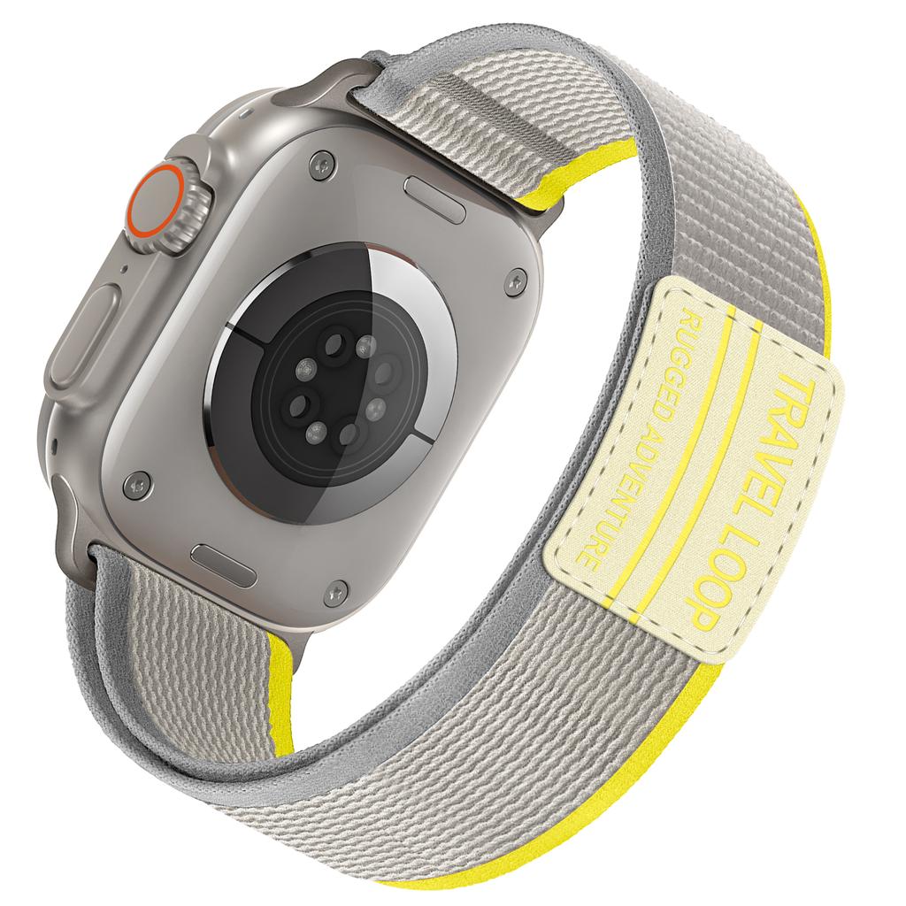 Нейлоновый ремешок для умных часов Ultra 2 10 46 мм 9 8 7 49 мм 45 мм 41 мм 44 мм 40 мм 42 мм 38 мм для умных часов серии 6 SE 5 4 3 2 1 спортивный мужской ремешок