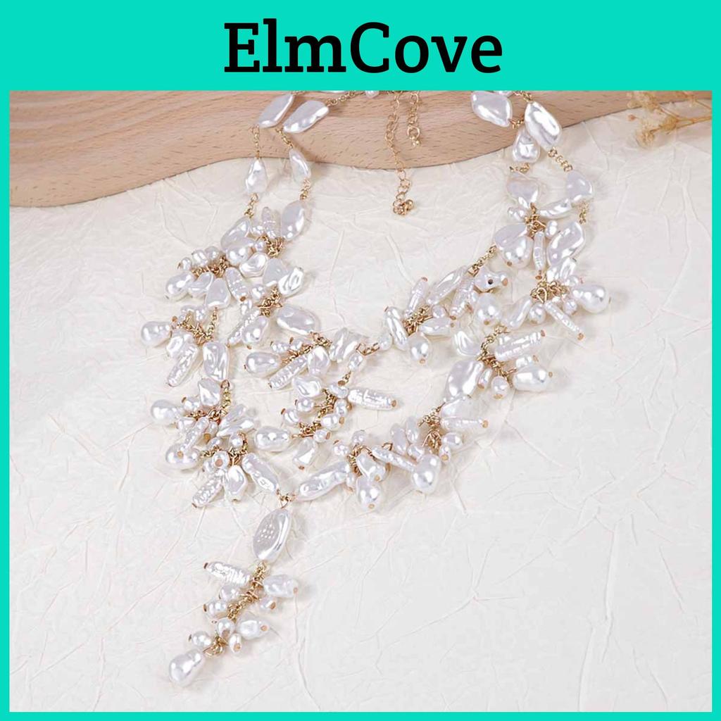 Threedimensional Flower Pendant Handbeaded Oildrip Clavicle Chain Bohemian Colorful Flower Necklace