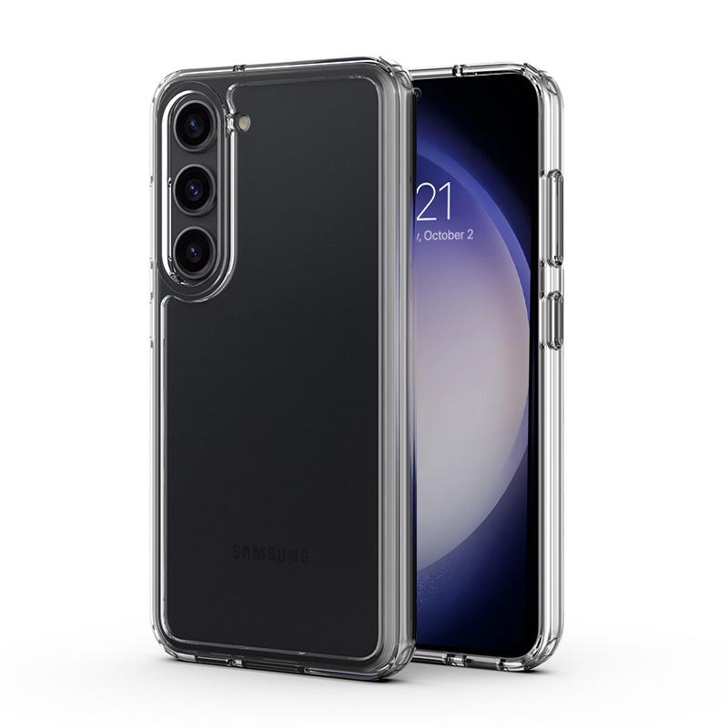 Crong Crystal Shield Cover - Etui Samsung Galaxy S23+ (Przezroczysty)