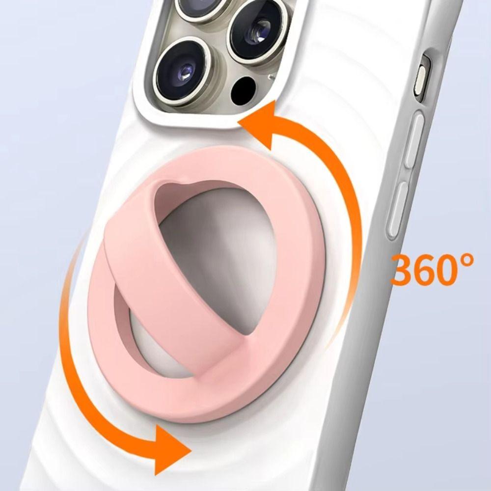 Metal Plate Ring Finger Ring Holder For Magsafe Phone Mount Magnetic Phone Back Grip Universal