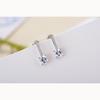 Zircon Earrings Earrings Women Fashion Party Jewelry Sparkling Accessories Daily Wear Gift for Girlfriends