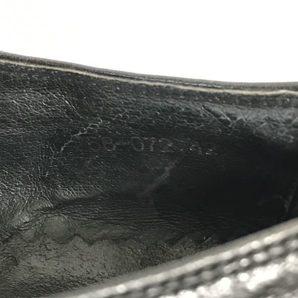 Salvatore Ferragamo Лоферы с перемычкой Черные 42 26.0-27.0(ИСПОЛЬЗОВАЛ)