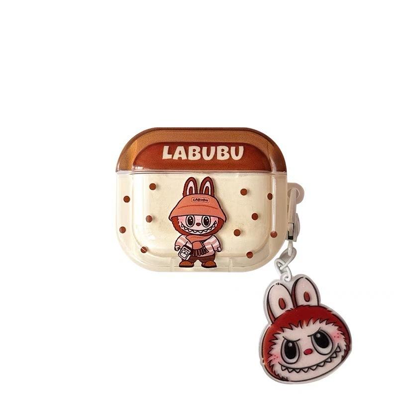 Cute cartoon rabub for apple earphone case airpodspro1airpods1 third generation and second generation