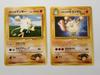 Карты Mankey Pokémon (старая спина) Примейп Брока,