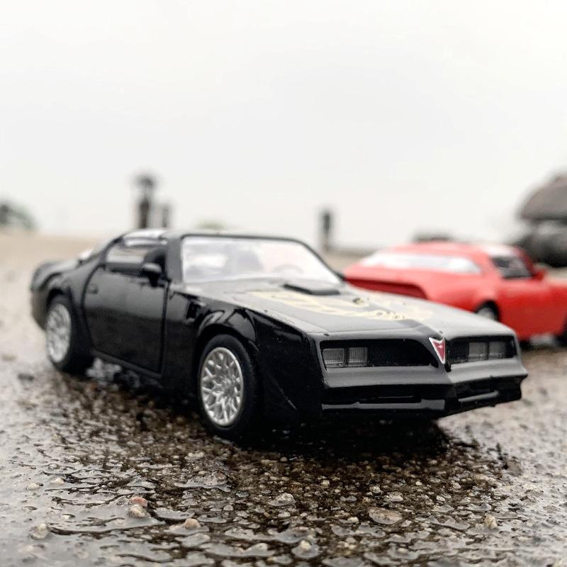 ABBE1 1/36 Pontiac Firebird Metal Car Model Toys for Boys Alloy Diecast Pull Back Model Car Collection Vehicle for Kid Gifts Adult Toy