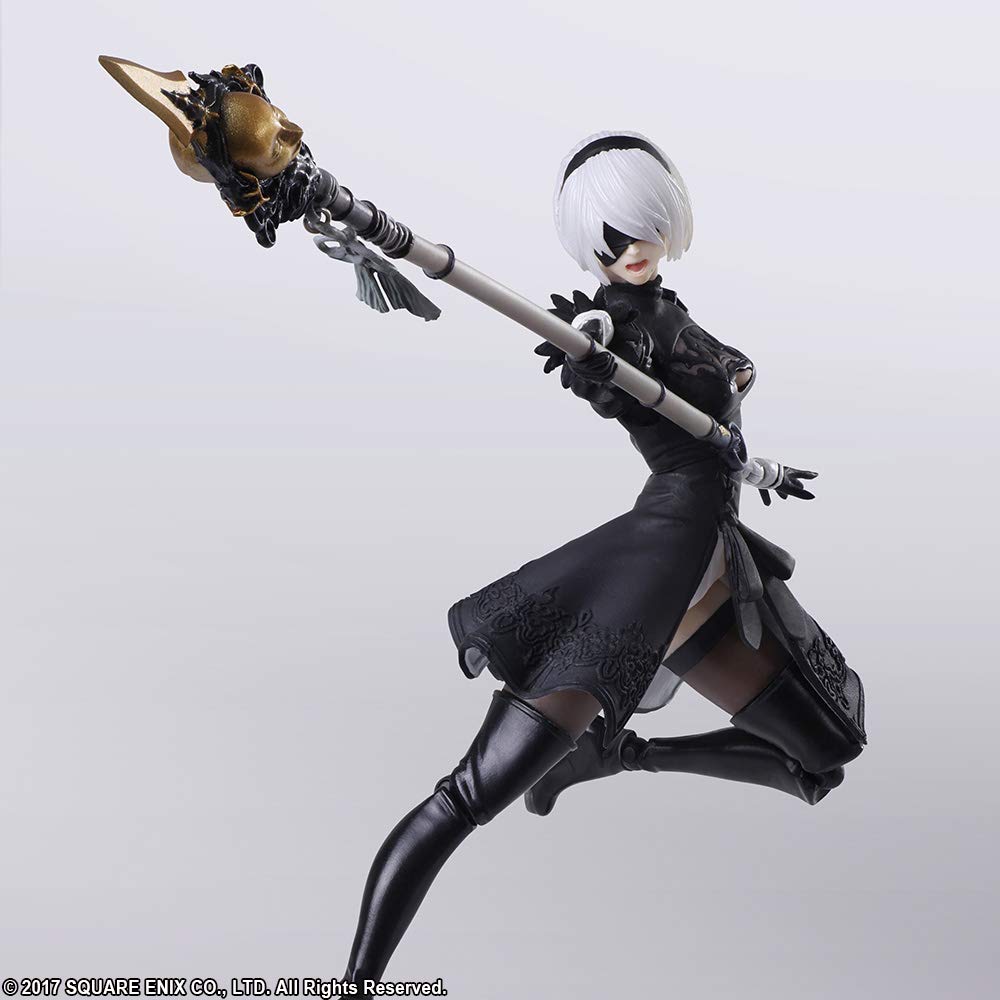 Автомата Bring Arts YoRHa Тип B Версия ПВХ Раскрашенная Фигурка Действия NieR № 2 2.0
