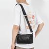 Simple Men's Genuine Leather Skew Straddle Bag Fashion Cowhide Leather Shoulder Bag Everyday Casual Hand Hold Small Square Bag