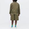 Uniqlo Широкие шорты-коробка X MARNI (Азия) Оливковый Унисекс Уличная одежда 449563-57