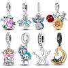 Шармы Оригинальные Милые Подвески в виде Животных Бусины Подходят для Браслета Ожерелья Для Женщин Шармы Медь Роскошь DIY Ювелирные Изделия Изысканный Подарок