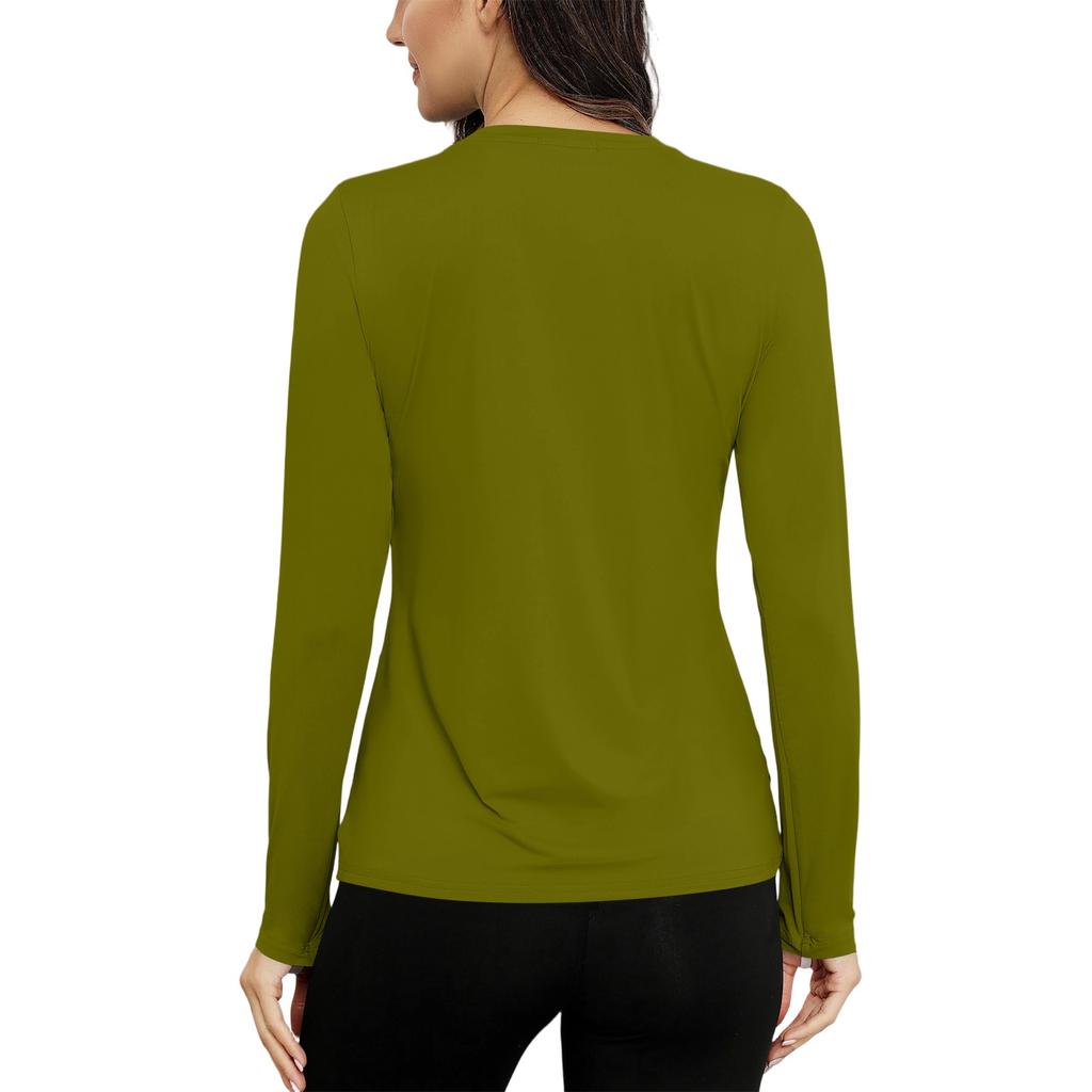 Женская рубашка Sunblock Ice Silk с длинным рукавом Upf 50+, легкая быстросохнущая футболка для походов