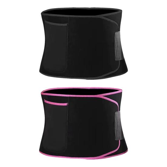 Waist Trainer Belt Sweat Band Men Women Sweat Enhancing Lower Belly Fat Sauna Waist Trimmer Body Shaper Slimming Belt Stomach