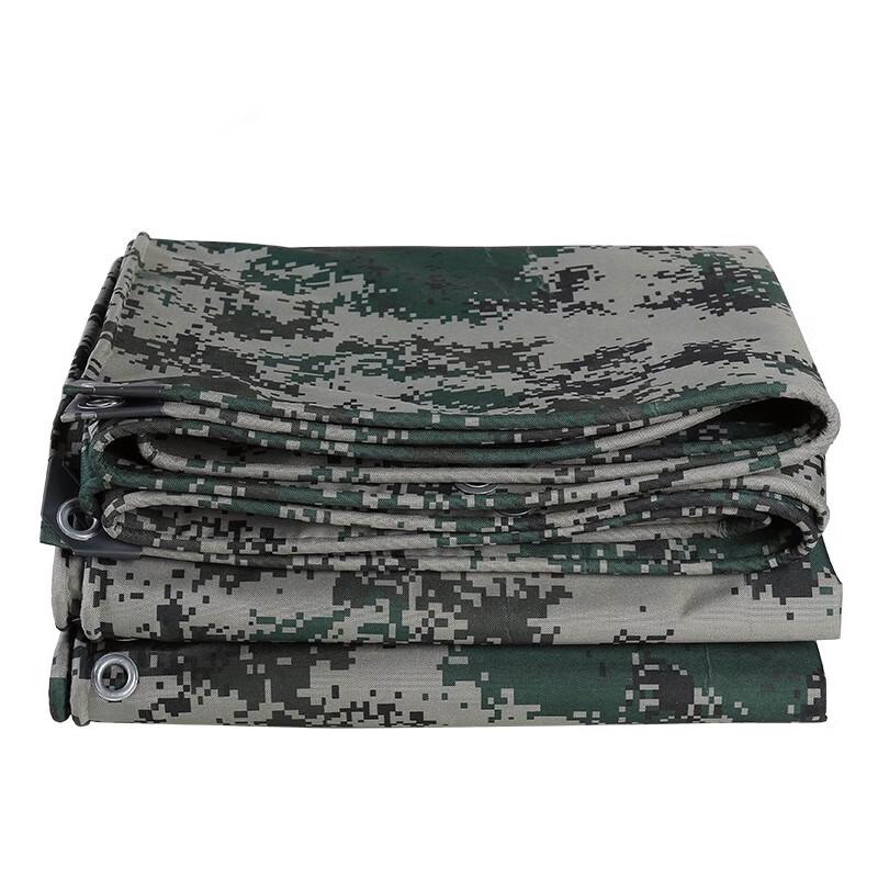 Flaming Soldier Digital Camouflage Waterproof Tarp