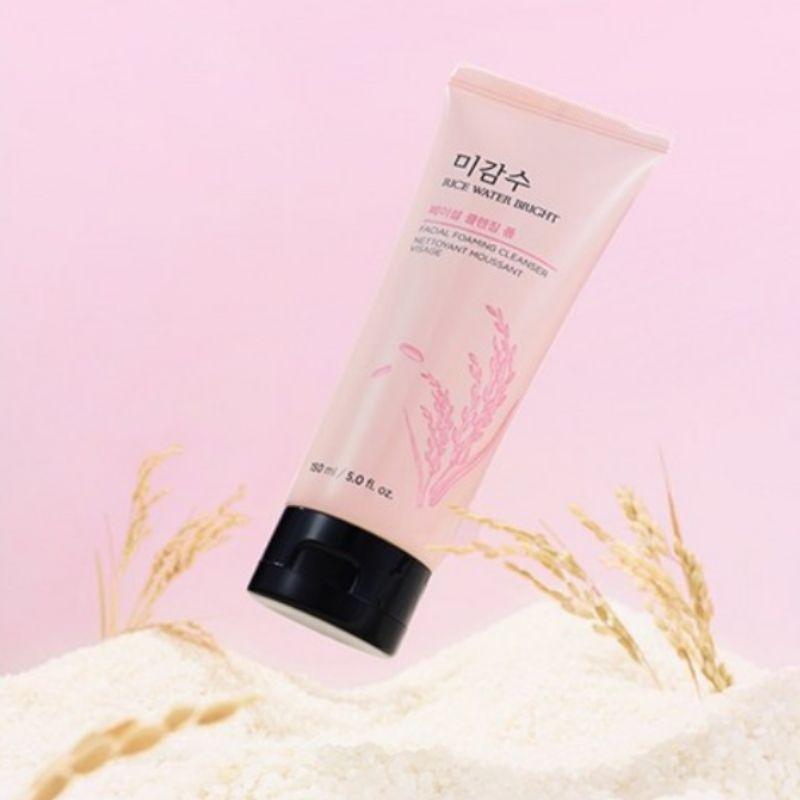 The Face Shop Пенка для умывания лица Rice Water Bright с рисовыми отрубями 150 мл