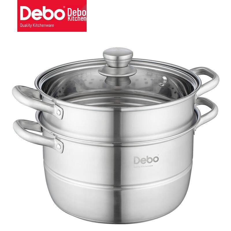 Debo 28cm 304 Stainless Steel Steamer Pot