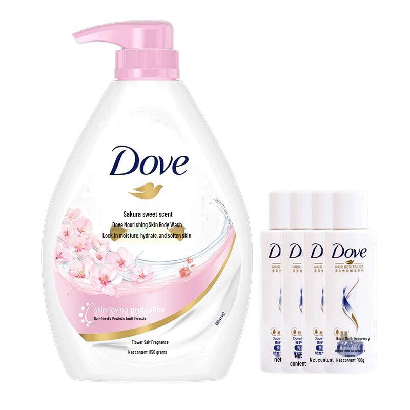 Dove Cherry Blossom Shower Milk and Essence Set