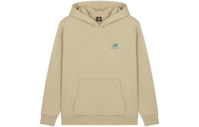 New Balance Толстовки Унисекс Бежевый Желтый С капюшоном Умеренные Другие AMT24369-TWD