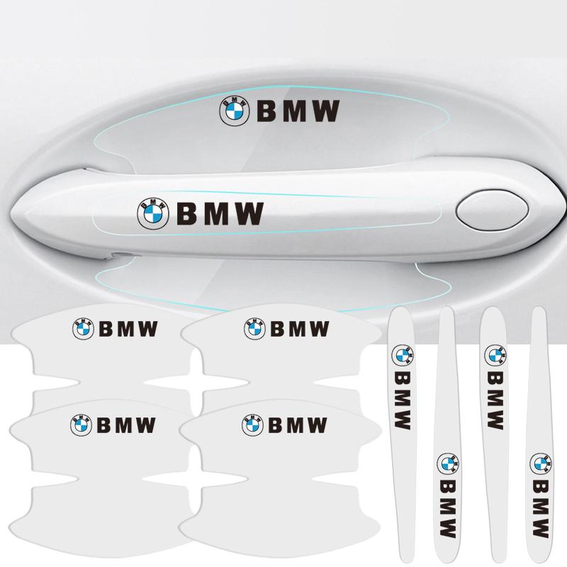 DZBW6 BMW Car Door Bowl Film Transparent Handle Sticker Protector Cover For M G30 G20 G05 G11 E48 F30 F40 F10 X3 E90 F20 E46 E60 E70 X
