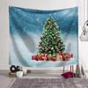 Christmas Snowman Christmas Tree Tapestry Living Room Sofa Home Decor Christmas Gift