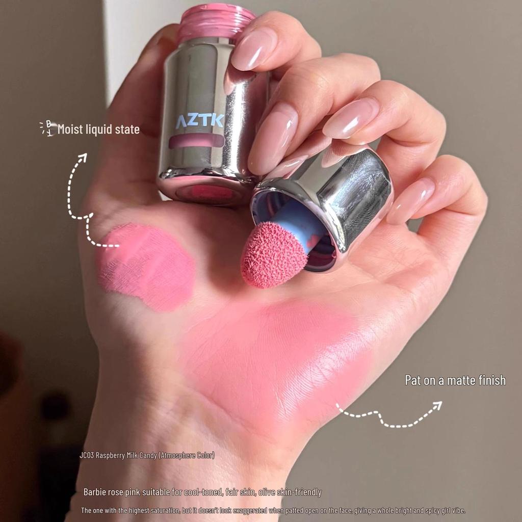 AZTK Liquid Matte Blush & Bronzer for Contouring and Highlighting In Blue and Purple Shades