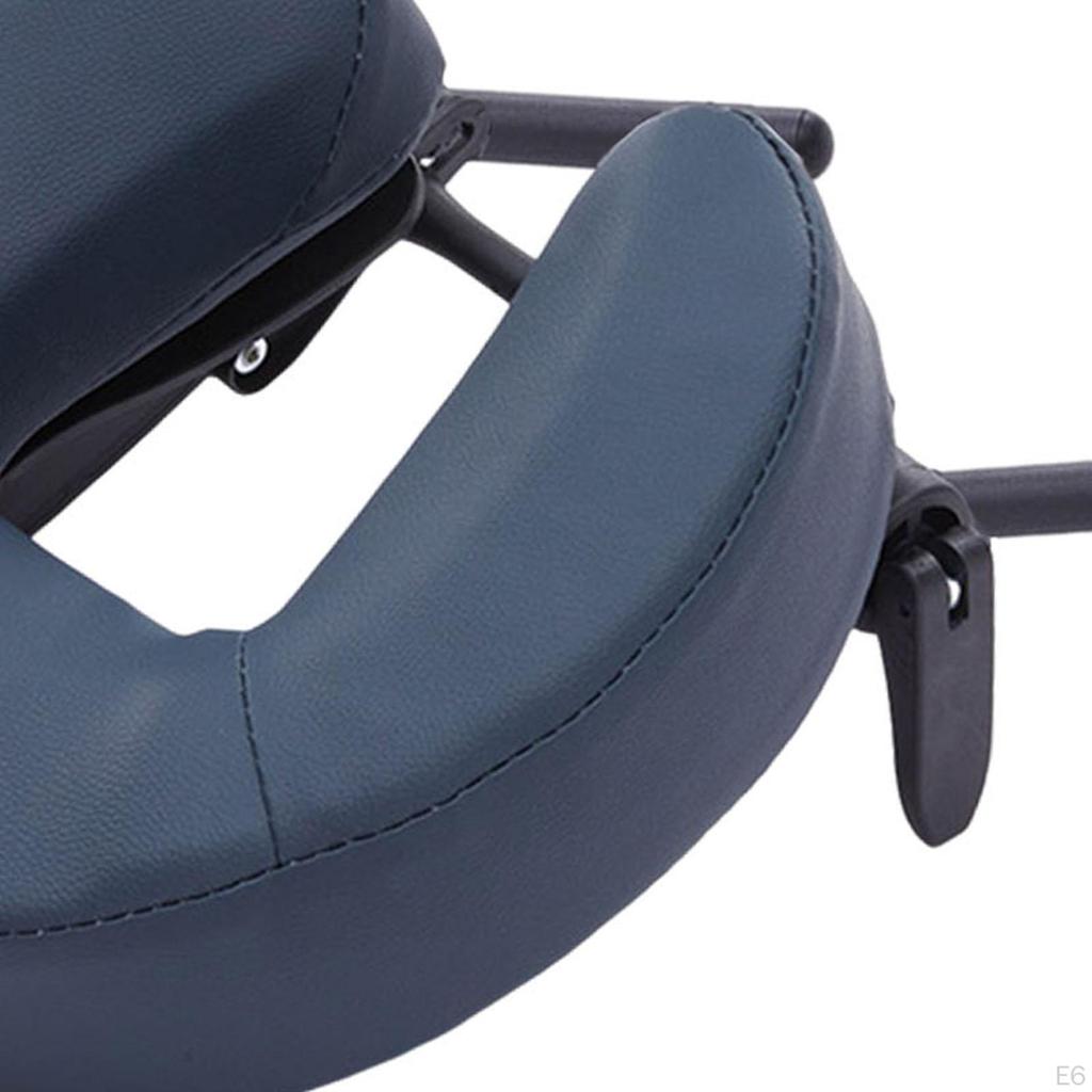 Face Cradle with Pillow for Massage Table Comfort Sturdy Headrest Adjustable