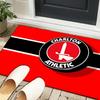 1PC rug Charlton FC Crest Carpet, Chair Rug,Area Rug for Office Bedroom living rooms bedroom, Doormat decor Christmas fan gifts