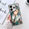 Shiraishi An Игровой Музыкальный Мягкий Чехол Для Телефона Для Xiaomi Redmi Note 14 15 Pro Plus 13 12 11S 11T 5G 10 9S 9 Покрытие Противоударный Fundas