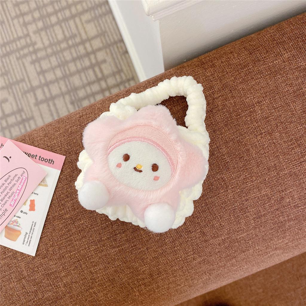 Autumn and winter plush new application Apple AirPods 1 generation Bluetooth headset case Pro1 headset bag universal 1st generation