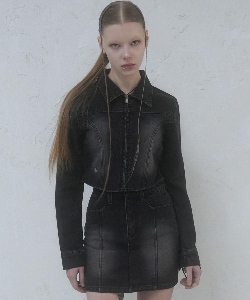Urban Dress 1Per Incised Mini Skirt - 2Col
