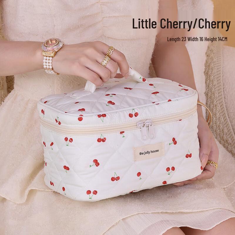 VeiPello Cute Bowknot Cosmetic Travel Bag