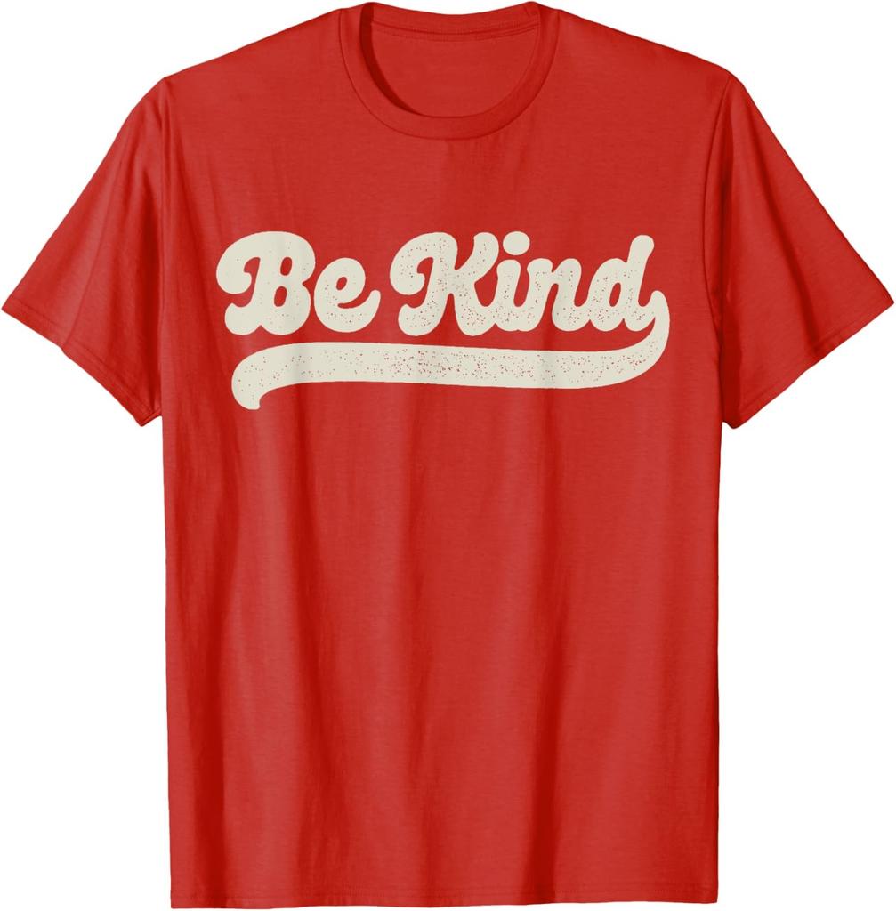 Be Kind Positive Inspirational Kindness Retro Vintage Unisex T-Shirt