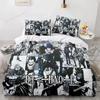 Комплект постельного белья Death Note Single Twin Full Queen King Size Bed Set Adult Kids Bedroom Duvet cover Sets 3D Print Anime Death Note