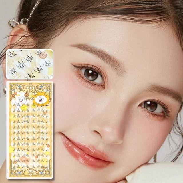 Mogugu - Натуральные Кластерные Нижние Накладные Ресницы