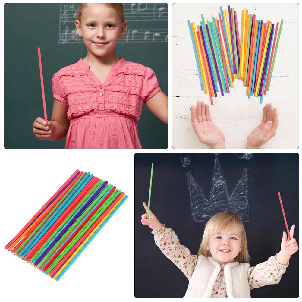 STOBOK 150 предметов Ритм-палка Chapman Stick Музыкальный инструмент Ритм-палка Chan Stick Mallet Beat Ритм-палка Перкуссионная палочка Рождество