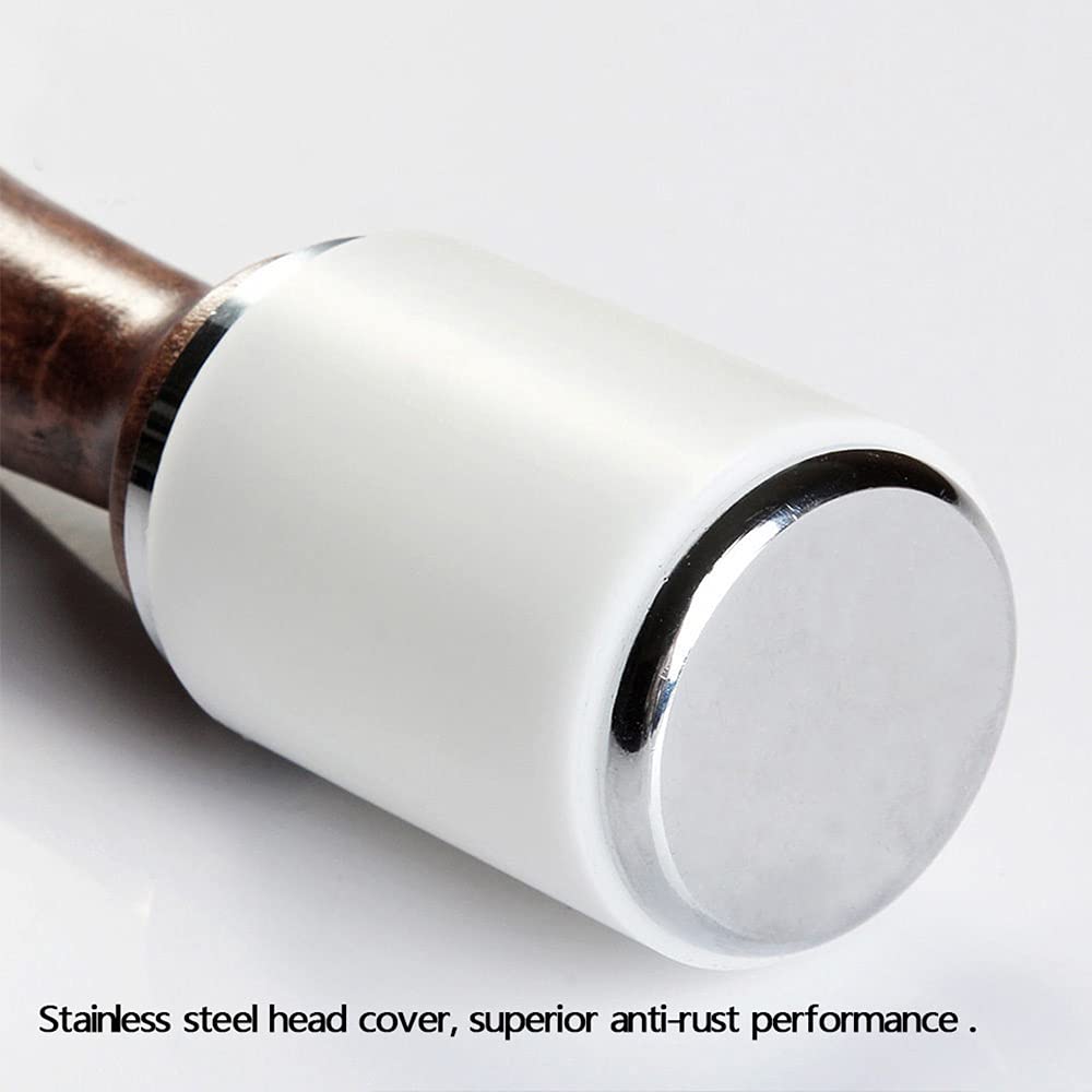 WUTA Professional Leather Carving Leather Craft Leather Craft Leather Nylon Head Handmade DIY Leather Tools Hamlet, Mallet, Molle, Hammer,