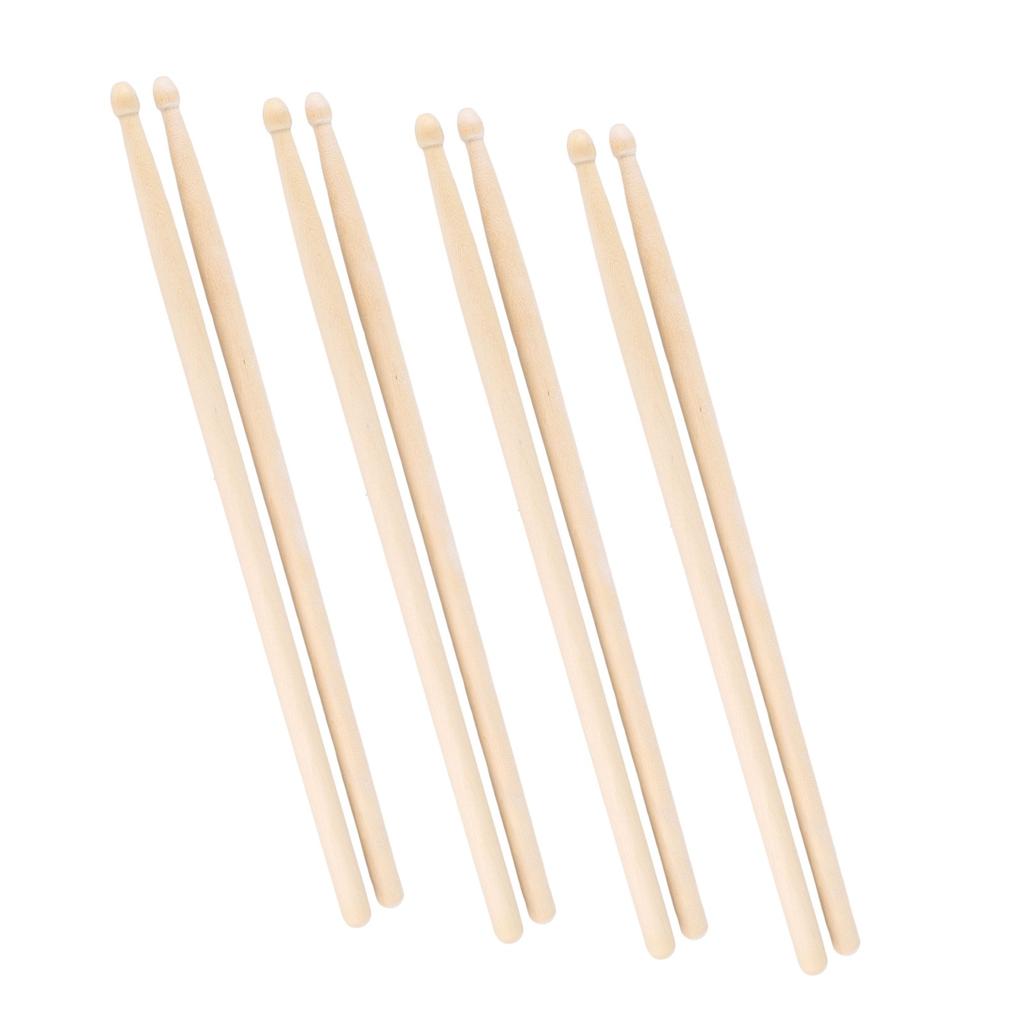 10 пар барабанных палочек 7A деревянные барабанные палочки деревянные барабанные палочки аксессуар для инструмента для игры замена