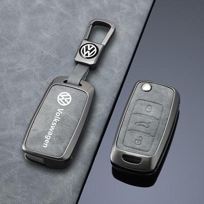 Металлический чехол для ключа для Volkswagen Sagitar, Lavida, Bora, Tiguan, Polo, Santana и Passat