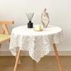 Rustic Lace Tablecloth White Home Dust-proof Cover New Tablecloth Party Valentine's Day