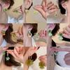 Korean Style Green Floral Summer Earrings - Elegant, Versatile, Sweet Studs for a Fresh, Fashionable Look