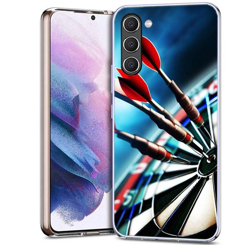 Darts Aesthetics Wire Target Phone Case for Samsung A54 A14 A24 A34 A17 A37 A57 A55 A35 A25 A15 A13 A23 A33 A53 A07 A05S A04S A0