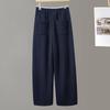 Cypress House Women's Loose High-Waist Drawstring Casual Pants