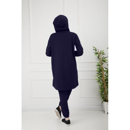 Oversize Model Tesettür Eşofman Takımı