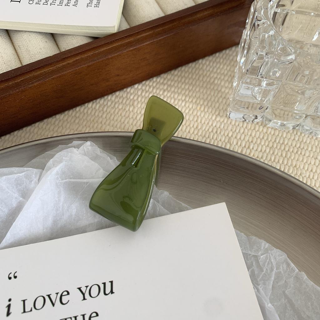 Корейские заколки для волос для женщин, красочные маленькие банты, заколка для волос из ацетата для укладки, заколка-уточка для волос для девочек, аксессуары для волос, новые