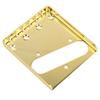 4 String Guitar Saddle Bridge Plate Intonation Adjustment Decorative Electric Guitar Bridge Plate