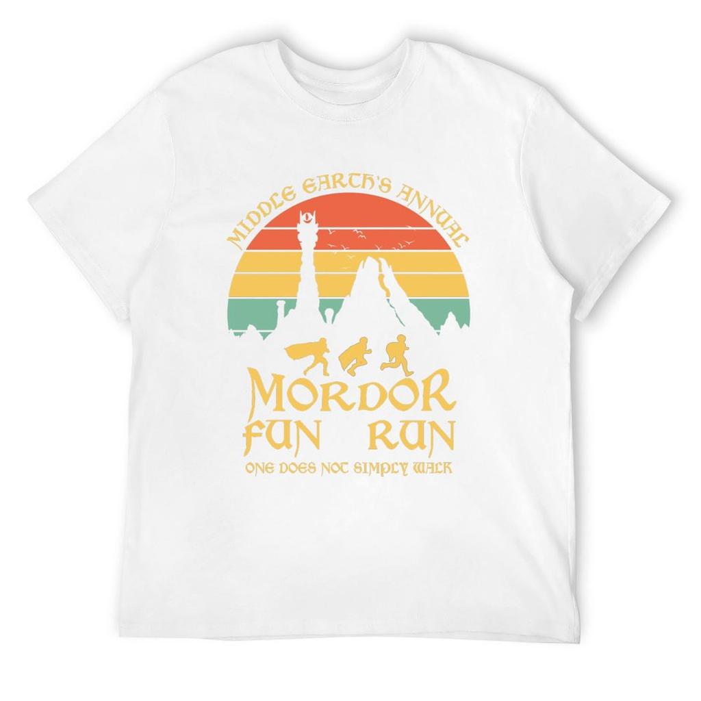 Graphic Tees Mordor Fun Run T-Shirt for a boy boys whites summer tops t shirt men cotton