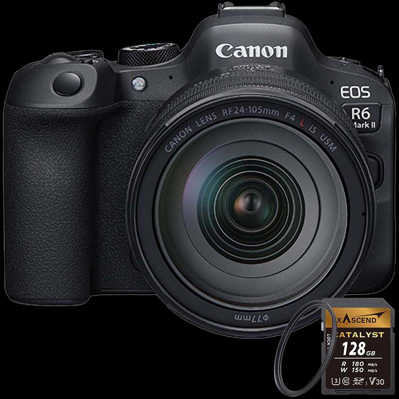 Canon Комплект Canon EOS R6 Mark II с объективом RF 24-105mm F4 L IS USM (Китайская версия)