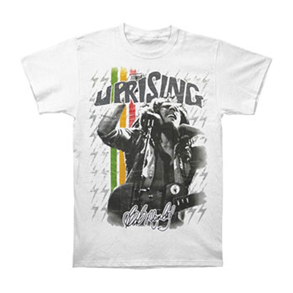 Men's Bob Marley Uprising T-shirt Medium White