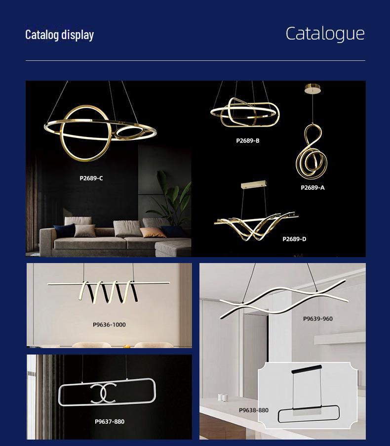 2025 Modern Luxury Bedroom Ceiling Lamp - Minimalist High-End Design