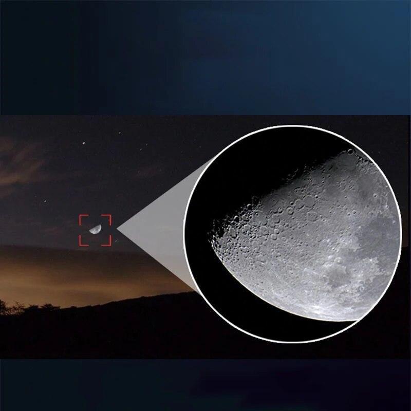 Монокулярный телескоп 2000x24, мини-портативный HD бинокулярный телескоп ночного видения, водостойкий, для кемпинга, скалолазания, наблюдения за птицами