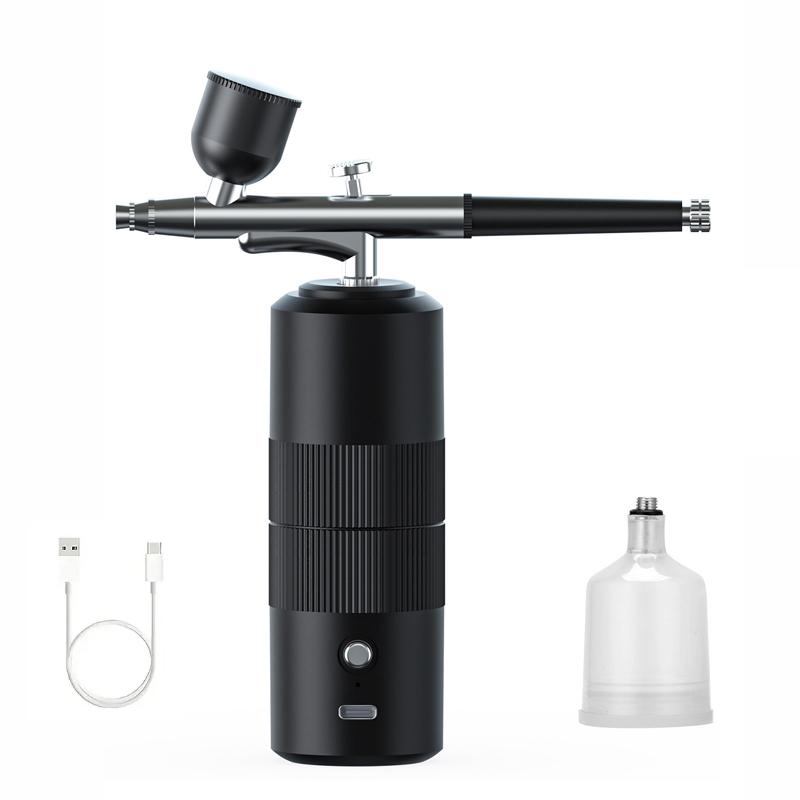 Портативный аэрограф Беспроводной аэрограф с компрессором Электрический ручной распылитель Раскрашивание Тату Граффити Графическая модель