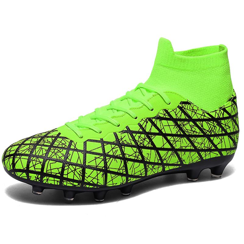 Unisex Football Shoes Men's High -top Socks Long Nails Training Sneakers, Children Football Boots Youth Football Boots